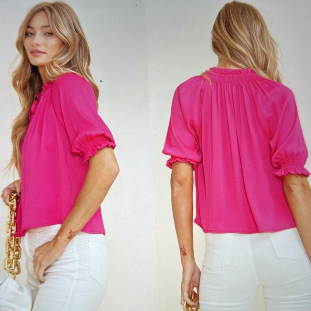 ❣️5|$25❣️last 1 💕Puff sleeve Blouse 🌺❤️
By cloud Ten. New - Picture 3 of 4